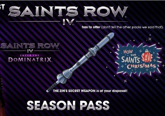 Saints Row IV - Season Pass DLC EN/DE/FR/IT/ES Global Steam Digital Key