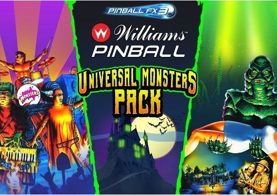 Pinball FX3 - Williams Pinball: Universal Monsters Pack DLC EN Argentina Xbox One/Series/Windows Digital Key
