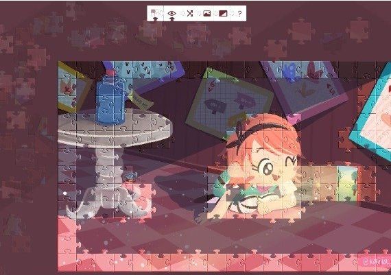 Alice in Wonderland - a Jigsaw Puzzle Tale EN Global Steam Digital Key