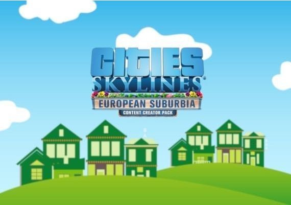 Cities: Skylines - ropean Suburbia Content Creator Pack DLC EN/DE/FR/IT/PL EU Steam Digital Key