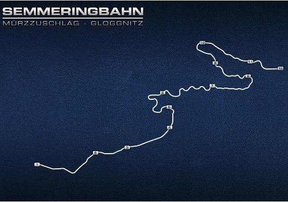 Train Simulator: Semmeringbahn - Murzzuschlag to Gloggnitz Route DLC EN/DE/FR/IT/PL/RU/ZH/ES Global Steam Digital Key