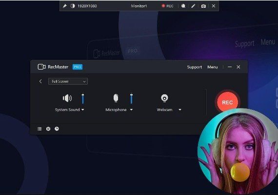 RecMaster Pro: Gameplay & Screen Recorder EN/ZH Global Steam Digital Key