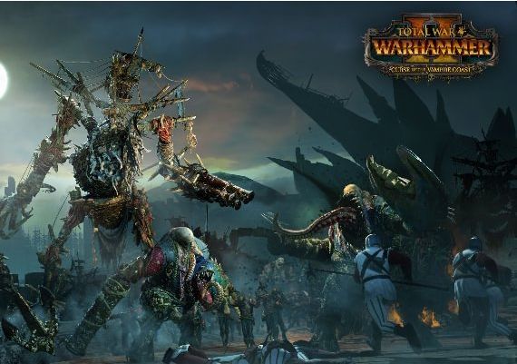 Total War: Warhammer II - Curse of the Vampire Coast DLC EU Steam Digital Key
