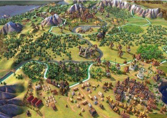 Sid Meier's Civilization VI - MAC OS Deluxe Edition Global Steam Digital Key