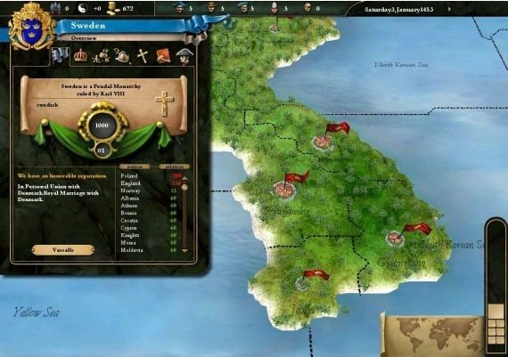 Europa Universalis III: Chronicles EN/DE Global Steam Digital Key