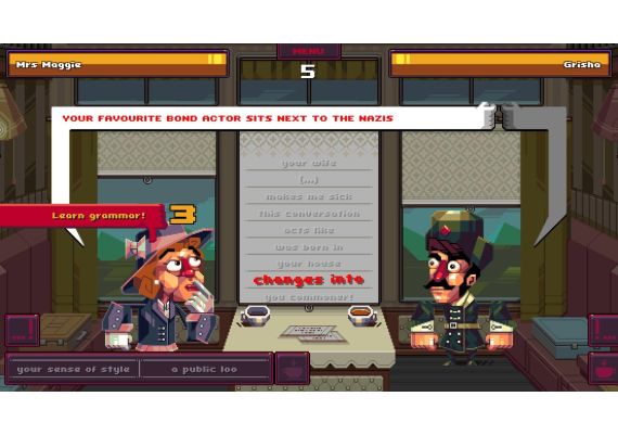 Oh...Sir!! The Insult Simulator EN Global Steam Digital Key