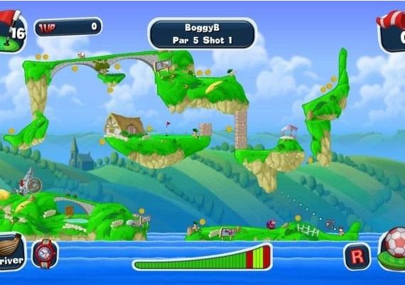 Worms Crazy Golf EN EU Steam Digital Key