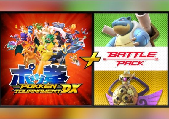 Pokkén Tournament DX + Pokkén Tournament DX Battle Pack - Bundle EN United States Nintendo Switch Digital Key