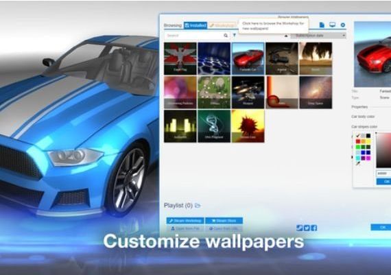 Wallpaper Engine - Steam Account EN Global Steam Digital Key