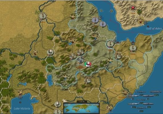 Strategic Command WWII: World at War EN/DE/FR/ES ROW Steam Digital Key