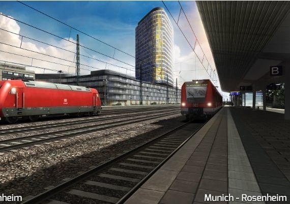 Train Simulator: Munich - Rosenheim Route DLC EN/DE/FR Global Steam Digital Key