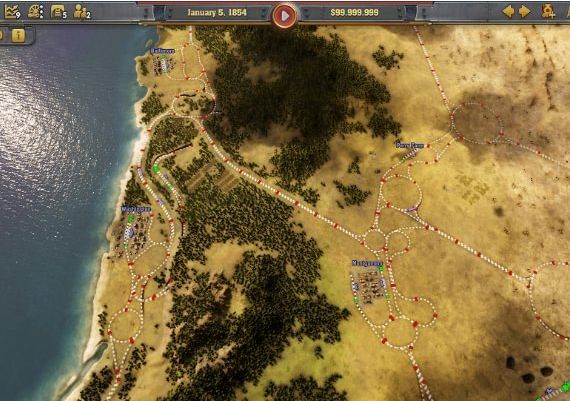 Railway Empire EN/DE/FR/IT/RU/ZH/ES Global Steam Digital Key