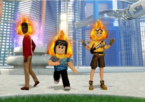 Roblox - Flaming Hot Chip Head DLC EN Global Official website Digital Key