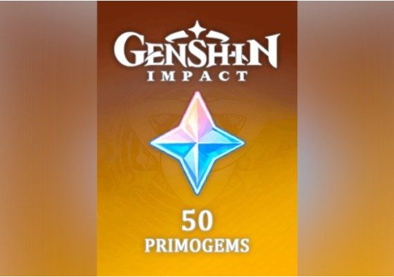 Genshin Impact - 50 Primogems DLC EN Global Official website Digital Key
