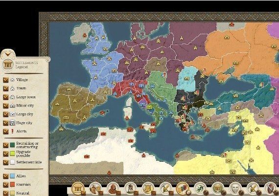 Total War: Rome - Remastered EN/DE/FR/IT/RU/ZH/ES EU Steam Digital Key