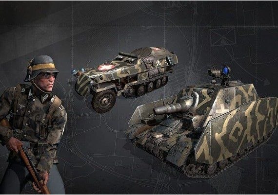 Company of Heroes 3 - Night Fighters Wehrmacht Cosmetic Bundle DLC Global Official website Digital Key