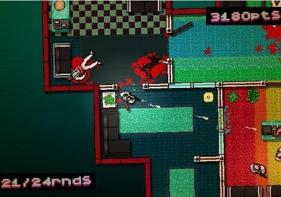 Hotline Miami EN/DE/FR/PL/PT/RU/ES EU Steam Digital Key