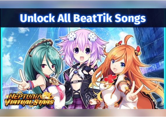 Neptunia Virtual Stars - Unlock All BeatTik Songs DLC EN Global Steam Digital Key