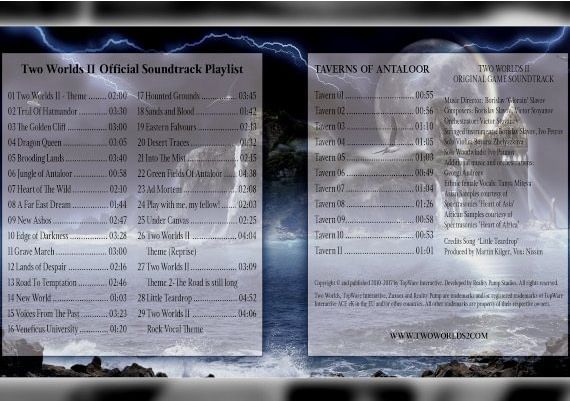 Two Worlds II - Soundtrack DLC EN Global Steam Digital Key
