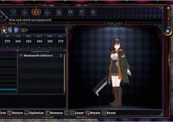 Death end re;Quest 2 - Alternate Uniform Set DLC EN/JA/ZH/ZH Global Steam Digital Key