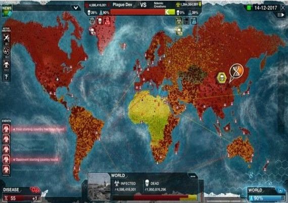 Plague Inc: Evolved EN/DE/FR/IT Global Steam Digital Key