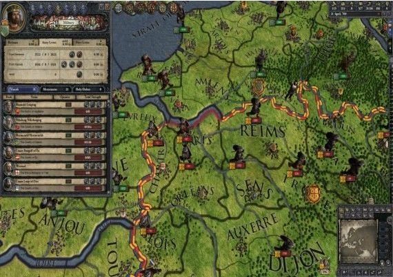 Crusader Kings II: Legacy of Rome DLC EN EU Steam Digital Key