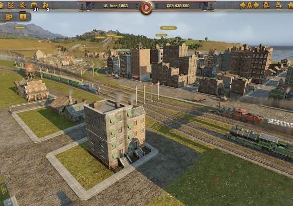 Railway Empire EN/DE/FR/RU/ZH EU Steam Digital Key