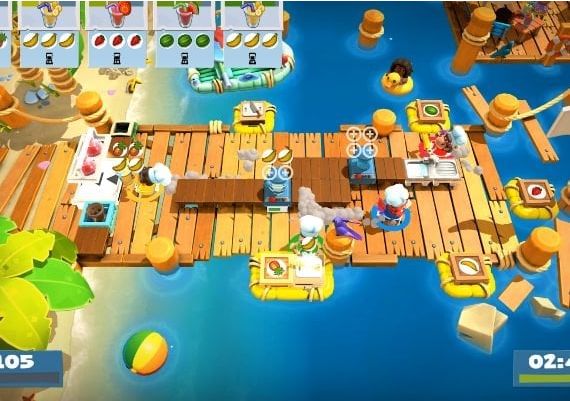 Overcooked! 2: Surf 'n' Turf DLC EN Global Steam Digital Key