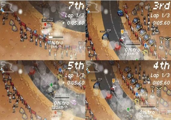 Super Pixel Racers EN Global Steam Digital Key