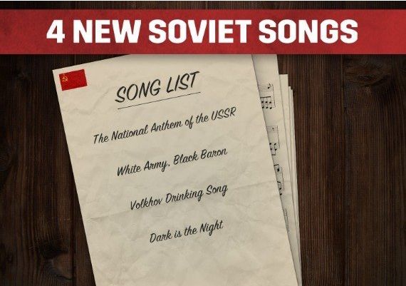 Hearts of Iron IV - Eastern Front Music Pack DLC EN/DE/FR/PL/PT/RU/ES Global Steam Digital Key