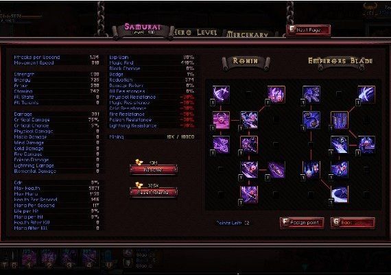 Hero Siege: Cyberpunk Samurai - Class + Skin DLC EN/JA/KO/PT/RU/ZH/FI Global Steam Digital Key