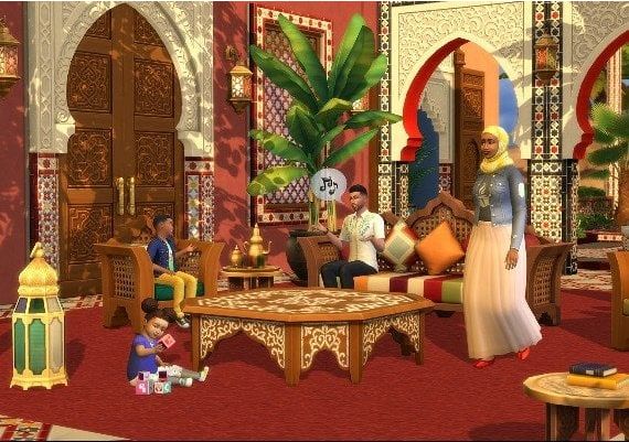 The Sims 4: Courtyard Oasis Kit DLC EN EU Xbox One/Series Digital Key