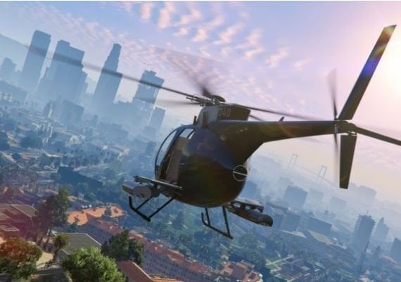 Grand Theft Auto V and Whale Shark Card - Bundle Premium Online Edition EU Rockstar Digital Key