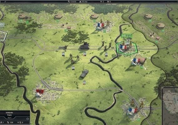 Panzer Corps 2 EN/DE/FR/PL/PT/RU/ZH/ES Argentina Xbox Windows Digital Key