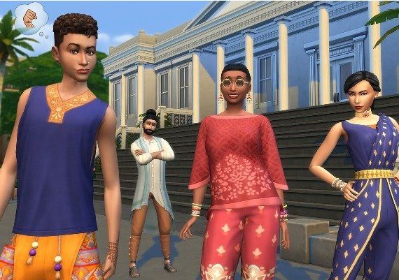 The Sims 4: Fashion Street Kit DLC Global EA App Digital Key