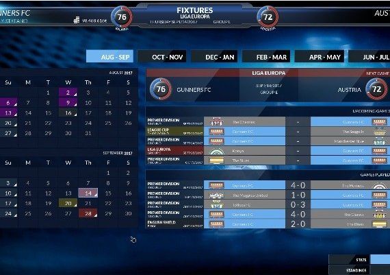 Football Club Simulator: FCS #20 EN/DE/FR/IT/ES Global Steam Digital Key