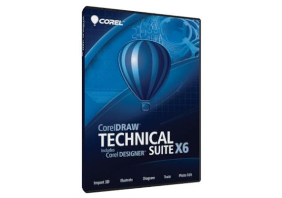 CorelDraw Technical Suite X6 EN Global Software License Digital Key