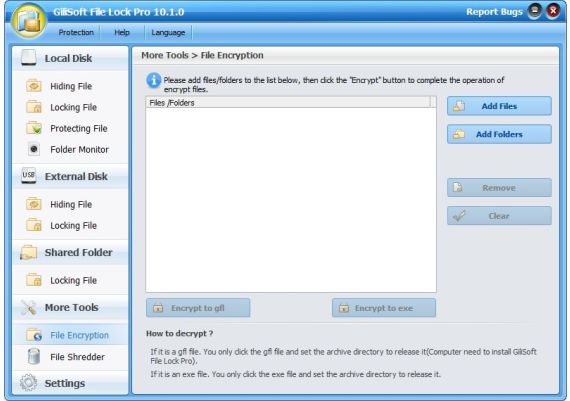Gilisoft File Lock Pro EN/FR/IT/CS/JA/PT/ZH Global Software License Digital Key