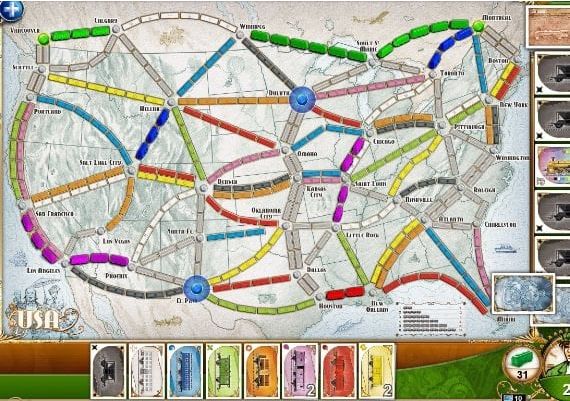 Ticket to Ride EN Colombia Xbox One/Series/Windows Digital Key