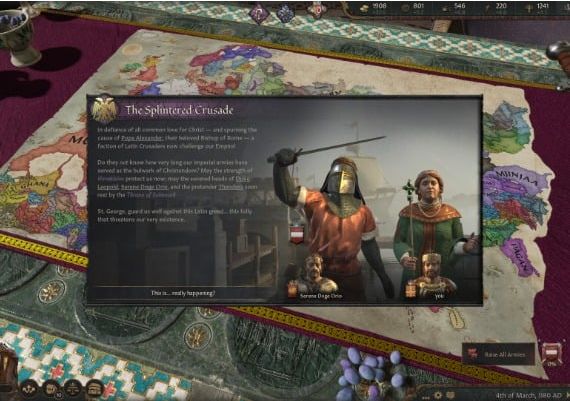 Crusader Kings III - Roads to Power DLC EN/DE/FR/RU/ZH/ES ROW Steam Digital Key