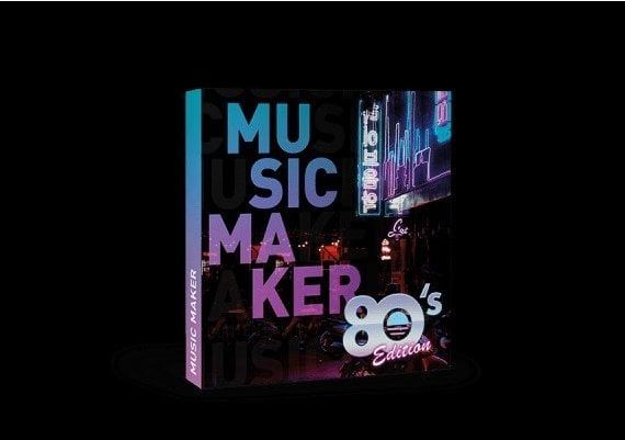 Music Maker - 2018 80s Edition EN/DE/FR/IT/PL/NL/PT/ES Global Software License Digital Key