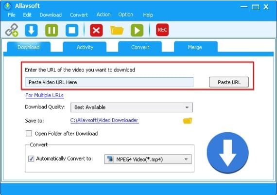 Allavsoft Video Downloader and Converter Lifetime EN Global Software License Digital Key