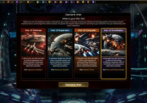 Galactic Civilizations IV - Warlords DLC EN/DE/FR Global Steam Digital Key