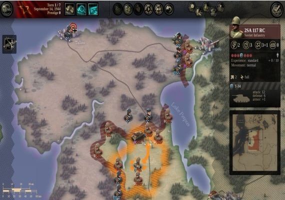 Unity of Command: Red Turn DLC EN Global Steam Digital Key