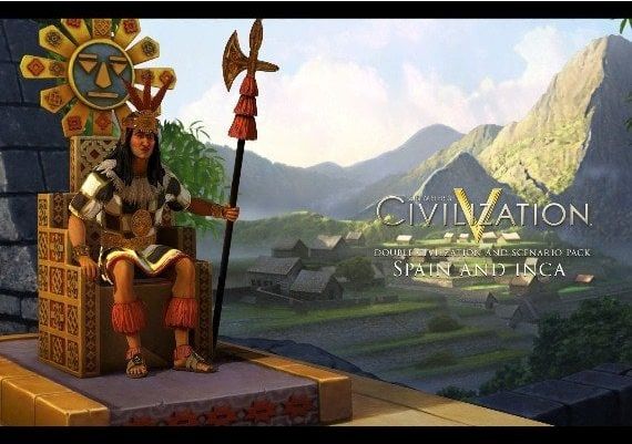Sid Meier's Civilization V - Civ and Scenario Double Pack: Spain and Inca MAC OS DLC EN/DE/FR/IT/ES Global Steam Digital Key