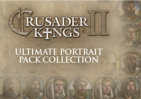 Crusader Kings II - Ultimate Portrait Pack Collection DLC EN/DE/FR/ES Global Steam Digital Key