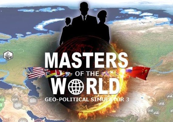 Masters of the World: Geopolitical Simulator 3 EN/DE/FR/IT/RU/ZH/ES Global Steam Digital Key