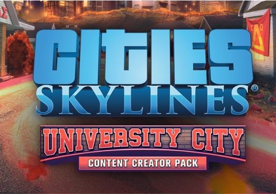 Cities: Skylines - Content Creator Pack: University City DLC Global Steam Digital Key