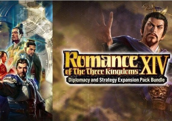 Romance of the Three Kingdoms XIV - Diplomacy and Strategy Expansion Pack Bundle EN/JA/KO/ZH/ZH Global Steam Digital Key