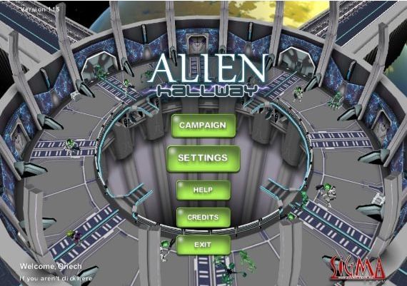 Alien Hallway EN Global Steam Digital Key